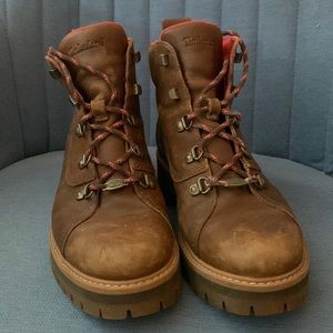 Brown Timberland boots US Womens Size 8